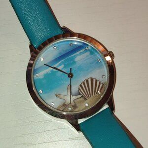 Summer Watch Blue Shells Star Beach Sea Ocean Breeze Happy Style